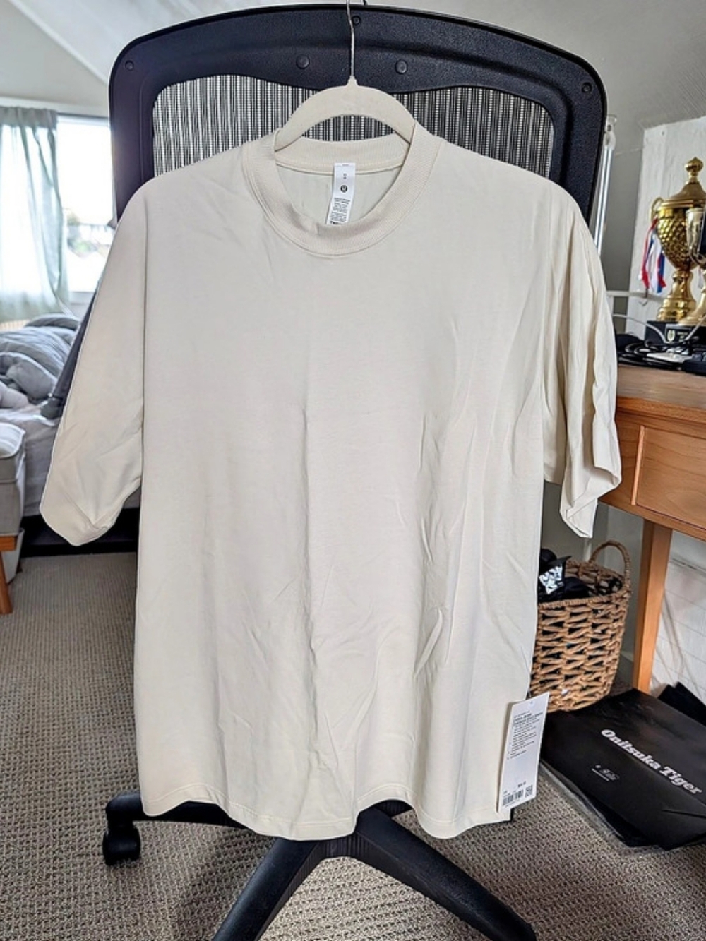 lululemon Cotton Jersey Oversized Short Sleeve Tee, XS